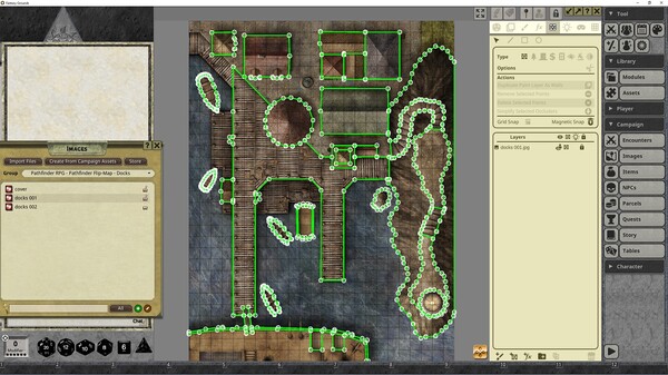 Fantasy Grounds - Pathfinder RPG - Pathfinder Flip-Mat: Docks
