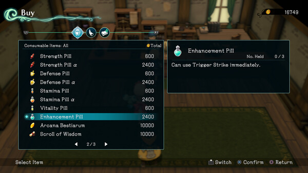 Trinity Trigger - Pill Set