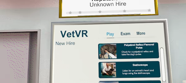 VetVR Veterinary Simulator video 10