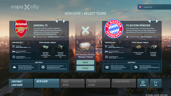 COPA CITY Screenshot