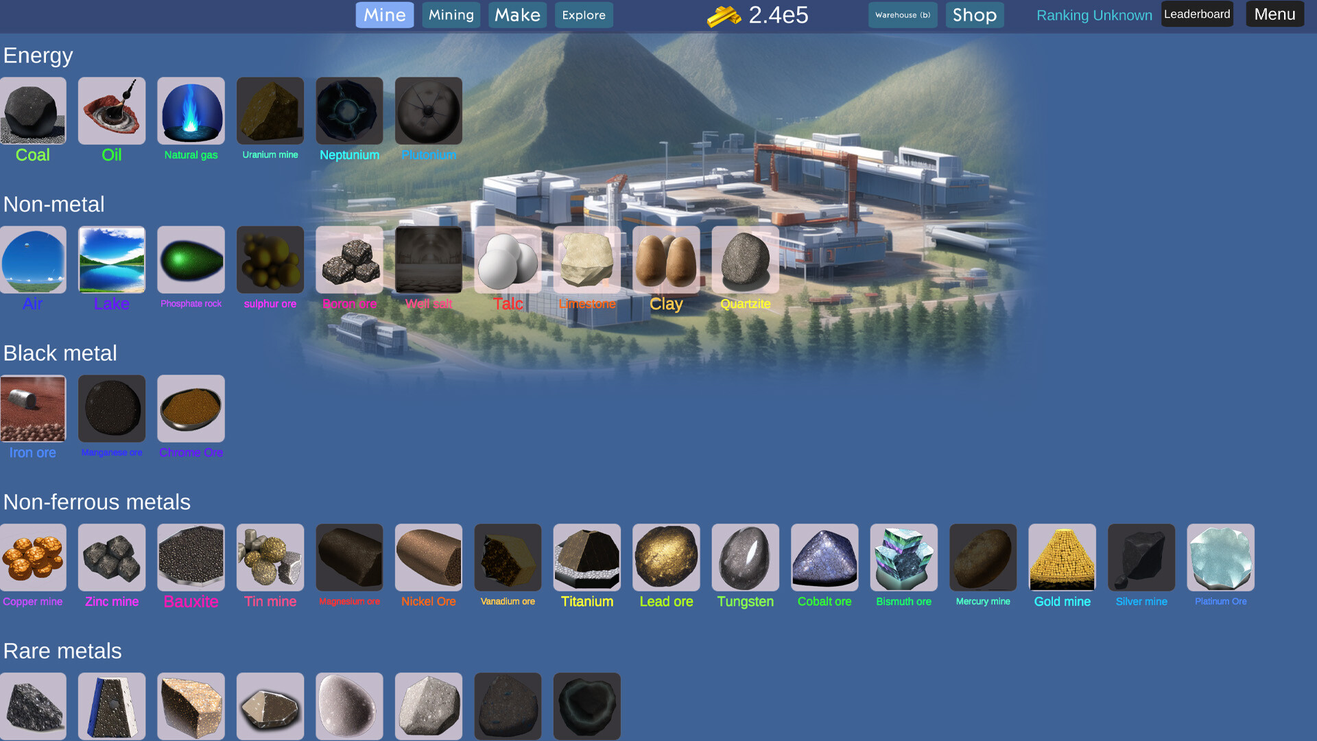 #2. Mining Factory (Steam) 由: Yamate