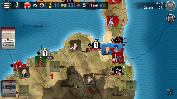 Wars Across The World: Corsica 1764
