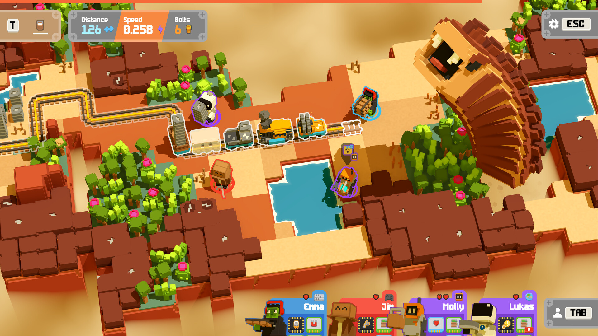 Unrailed 2: Back on Track Featured Screenshot #1