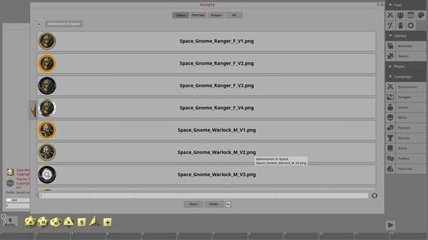Fantasy Grounds - Adventurers in Space