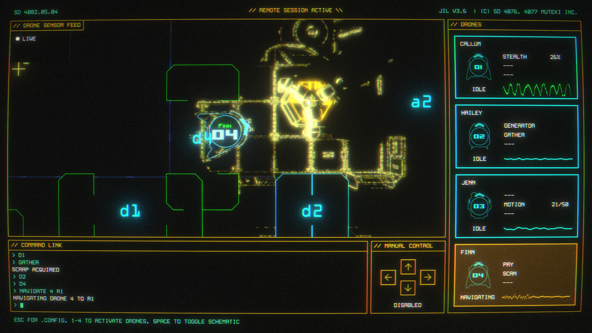 Duskers 2.0 screenshot 1
