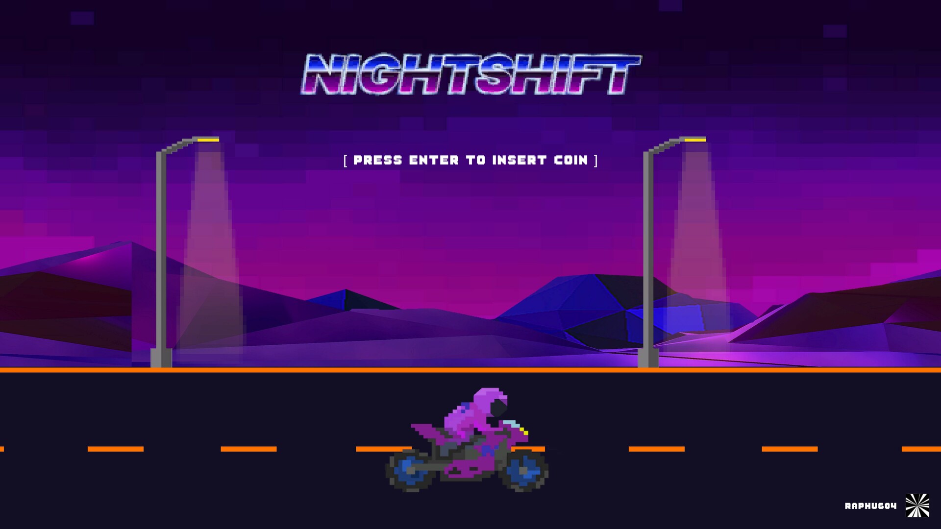 #1. Nightshift (Steam) بواسطة: Glitched Polygons