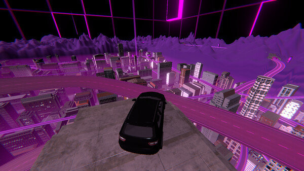Скриншот 1 из игры Rhythm Drive: Synthwave City