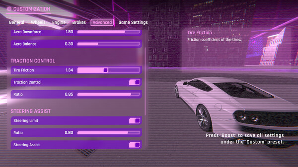 Скриншот 3 из игры Rhythm Drive: Synthwave City