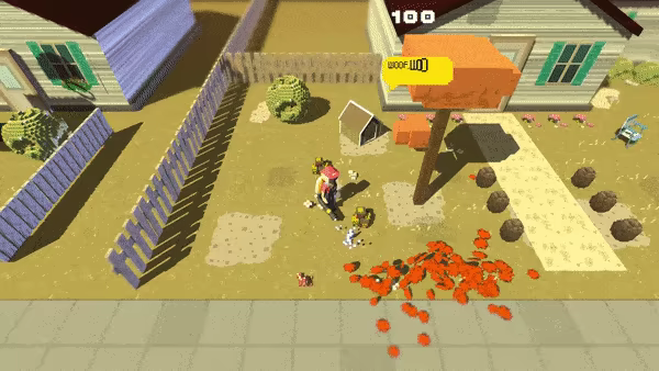 Leaf Blower Man video 3