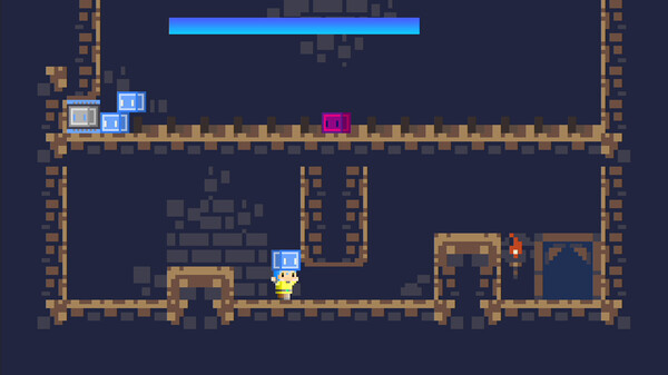 Screenshot z BLOCK SLIME CAVE