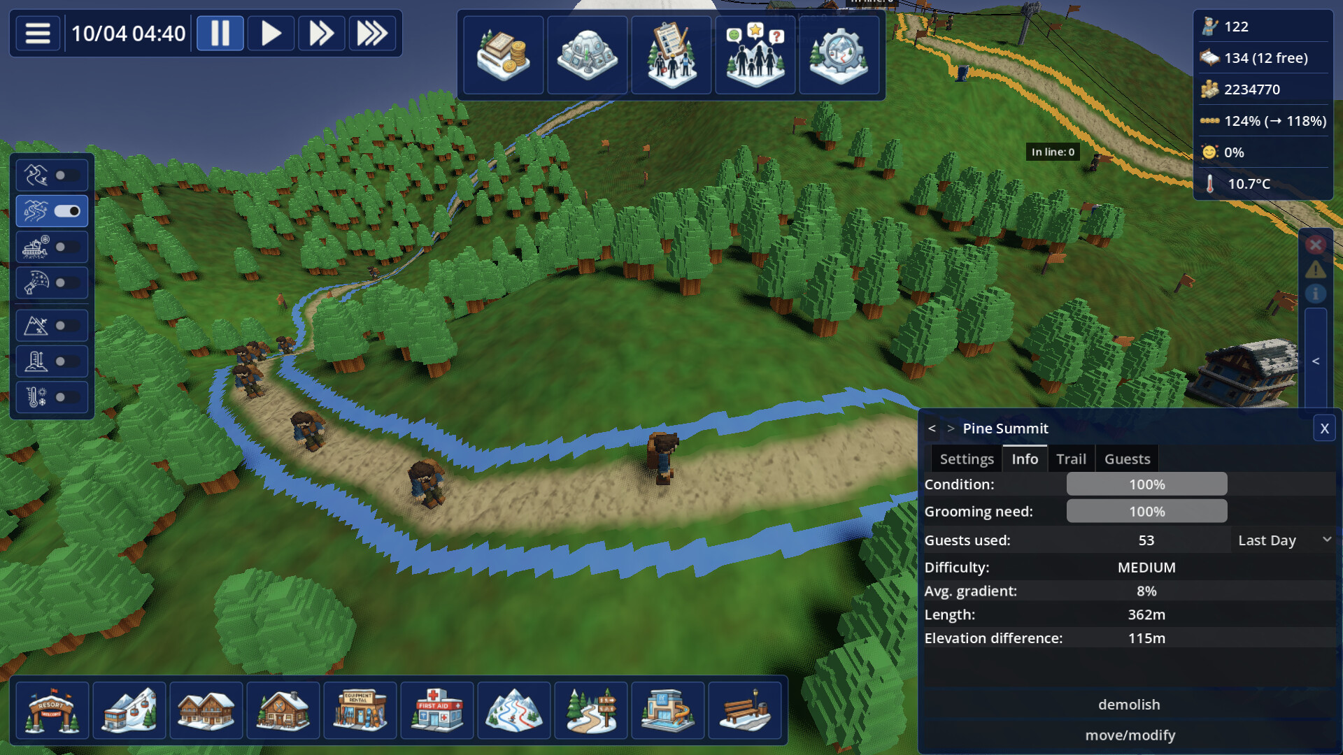 Mountain Resort Manager screenshot #9