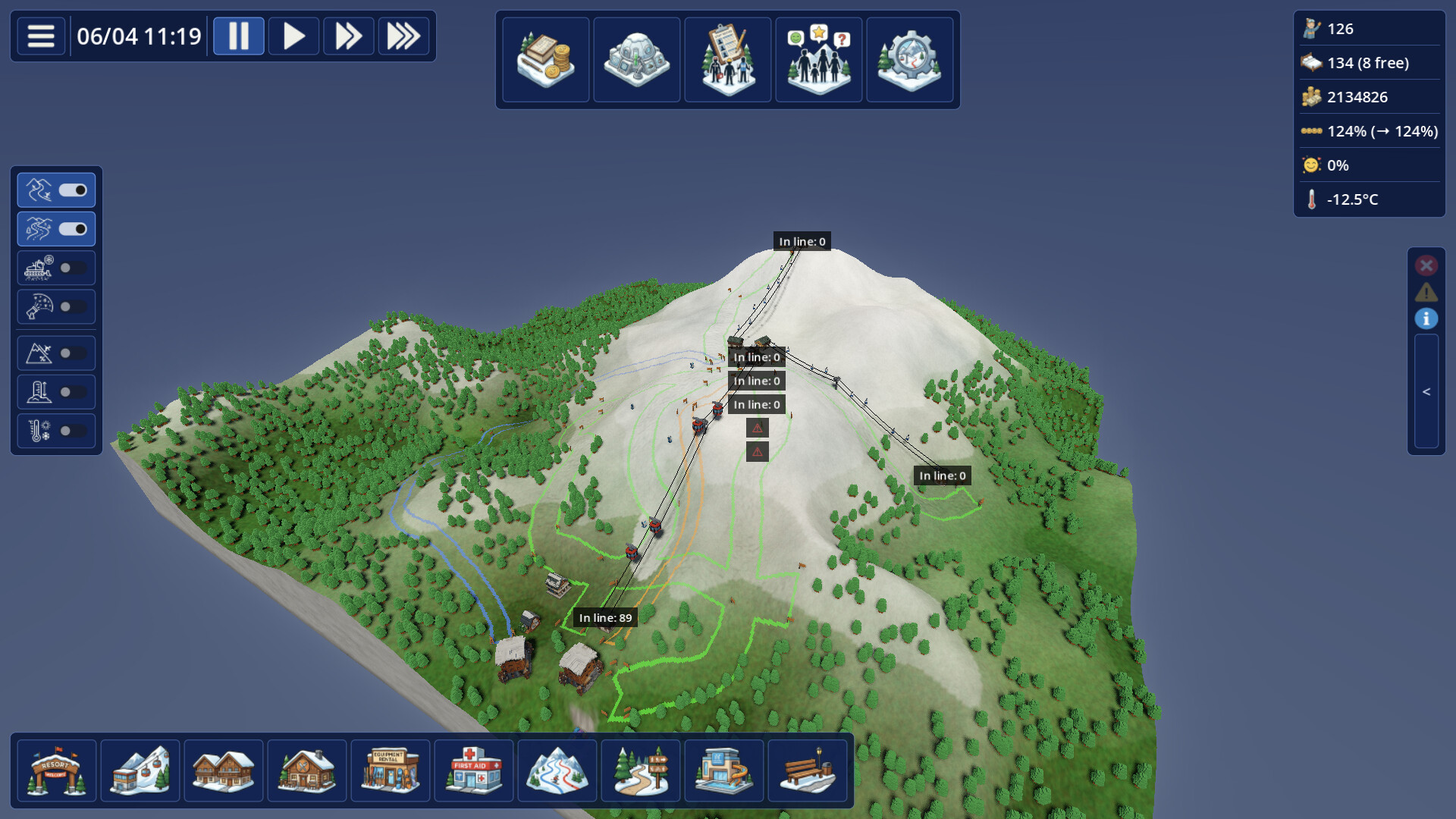 Mountain Resort Manager screenshot #6