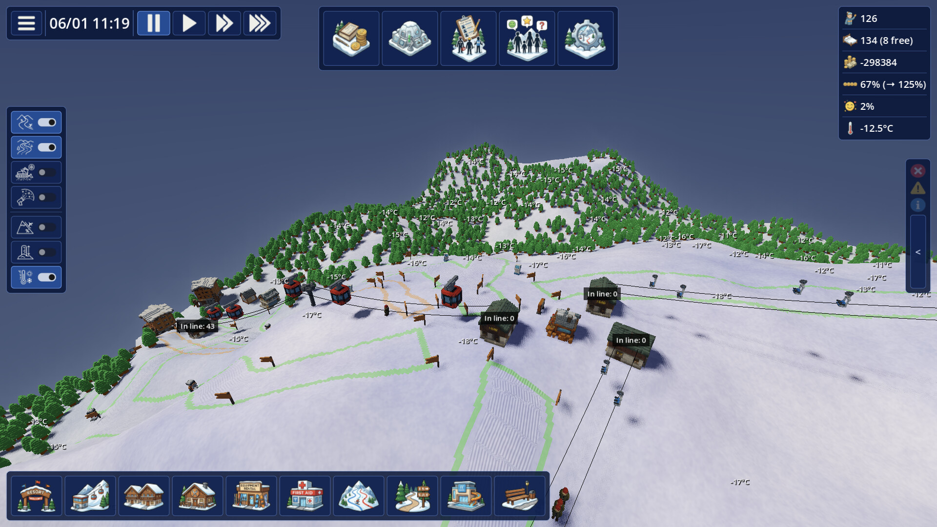 Mountain Resort Manager screenshot #5