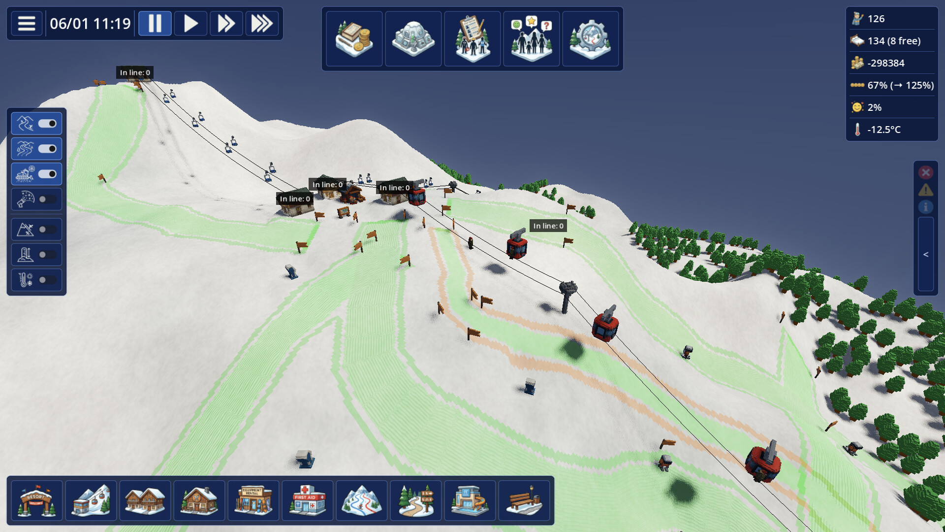 Mountain Resort Manager screenshot #4