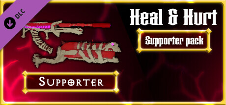 DLC "Heal & Hurt - Supporter Pack" banner image