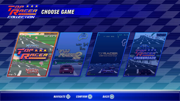 Screenshot z Top Racer Collection