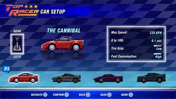 Screenshot z Top Racer Collection