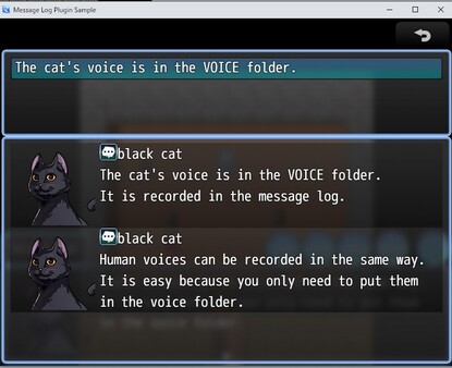 KHAiHOM.com - RPG Maker MZ - Message log plug-ins