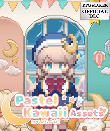 RPG Maker MZ - Pastel Kawaii Assets