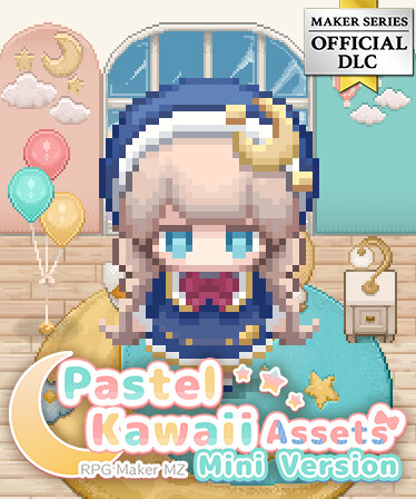 RPG Maker MZ - Pastel Kawaii Assets - Mini Version