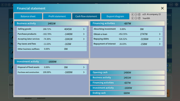 Business War: ERP Sandbox Simulation screenshot 4