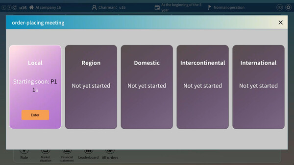 Screenshot z Business War: ERP Sandbox Simulation Screenshot z Business War: ERP Sandbox Simulation