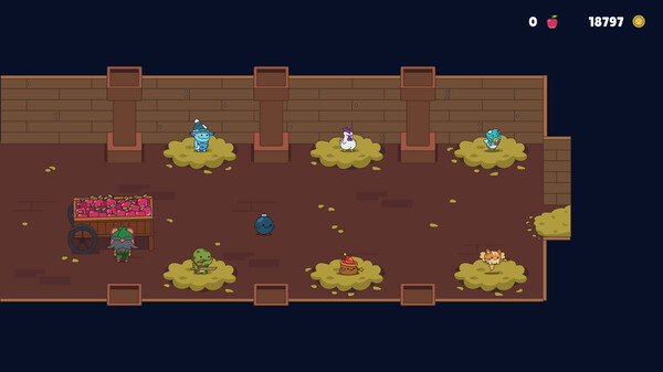 Screenshot z Kitty Survivors: Rogues of Catmere
