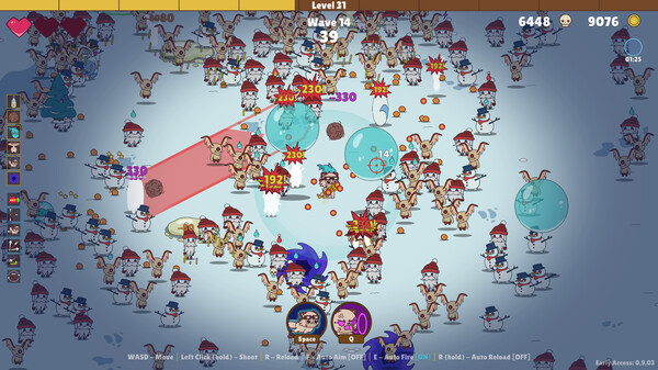 Screenshot z Kitty Survivors: Rogues of Catmere