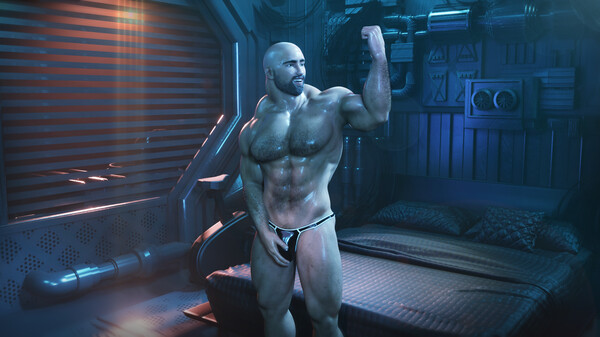 Screenshot z Gachi: Space Orgasm