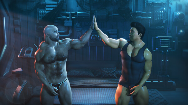 Screenshot z Gachi: Space Orgasm