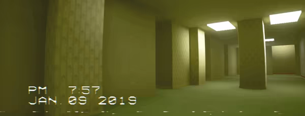 In The Backrooms video 1