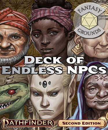 Fantasy Grounds - Pathfinder 2 RPG - Deck of Endless NPCs