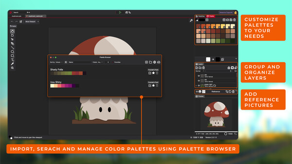 Screenshot z PixiEditor Screenshot z PixiEditor