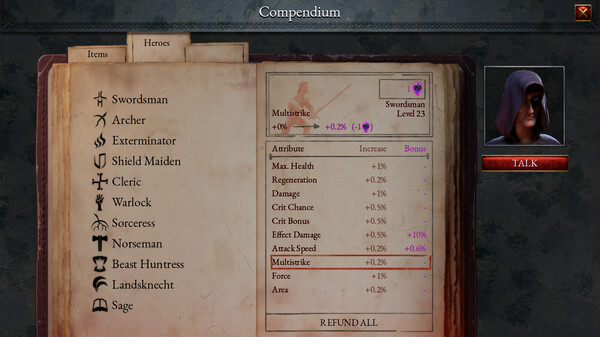 Screenshot z Halls of Torment