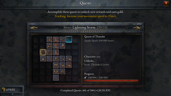 Screenshot z Halls of Torment