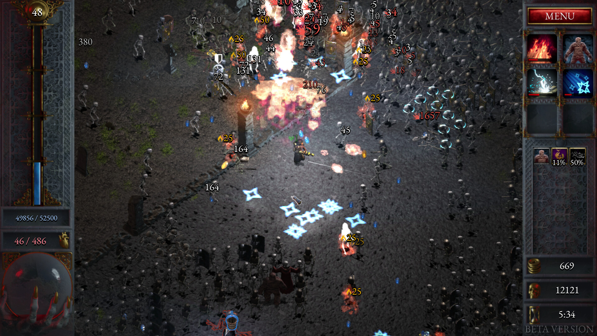 screenshot of Halls of Torment 1