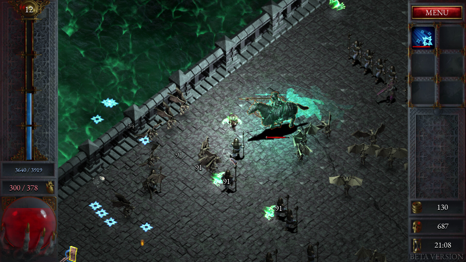 Halls of Torment gameplay screenshot 3