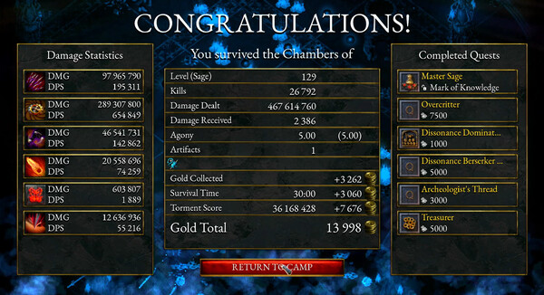 Screenshot z Halls of Torment