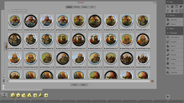 Fantasy Grounds - Dwarves of the Underforge