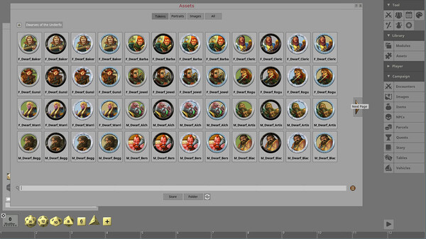 Fantasy Grounds - Dwarves of the Underforge