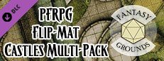 Fantasy Grounds - Pathfinder RPG - Pathfinder Flip-Mat: Castle Multi-Pack Small Capsule Image