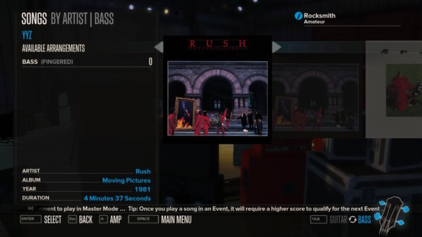 Rocksmith - Rush - YYZ