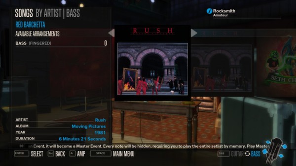 Rocksmith - Rush - Red Barchetta