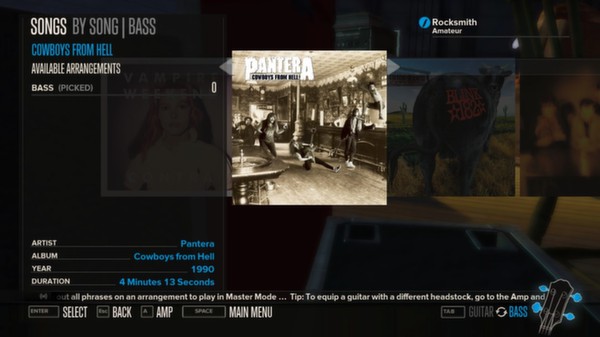 Rocksmith - Pantera - Cowboys From Hell