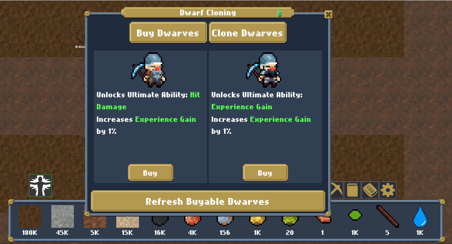 Dwarves Mining Idle screenshot 1