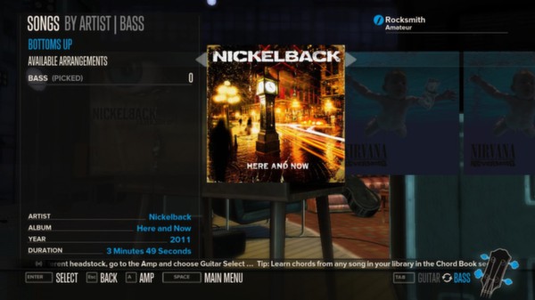 Rocksmith - Nickelback - Bottoms Up