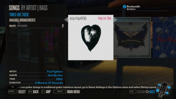 Rocksmith - Foo Fighters - Song Pack