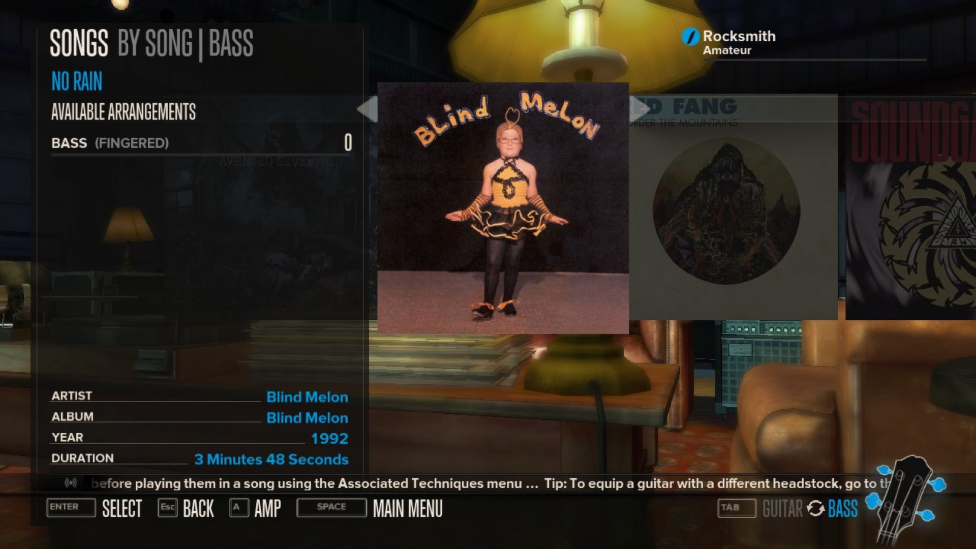 Rocksmith - Blind Melon - No Rain Featured Screenshot #1