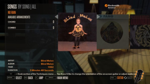 Rocksmith - Blind Melon - No Rain