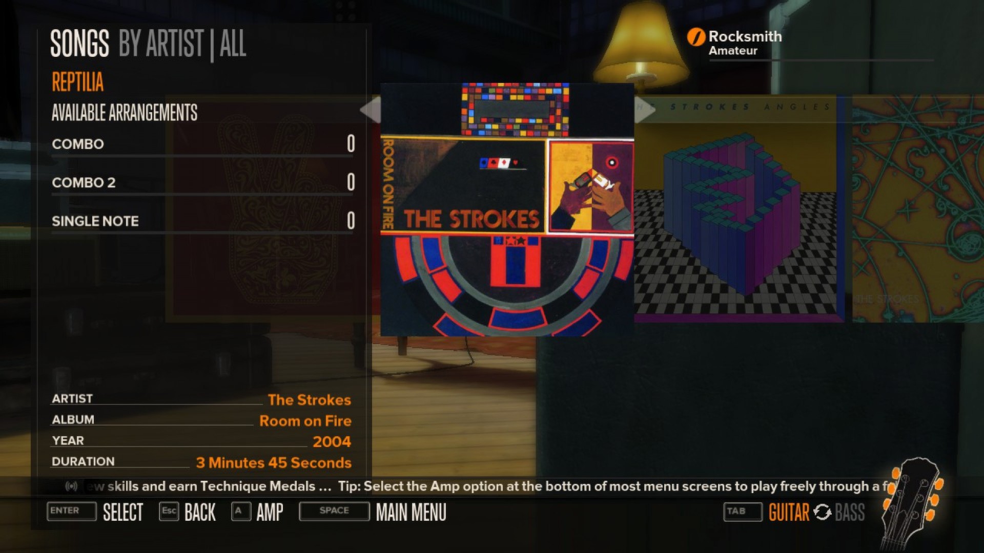 Rocksmith - The Strokes - Reptilia Featured Screenshot #1